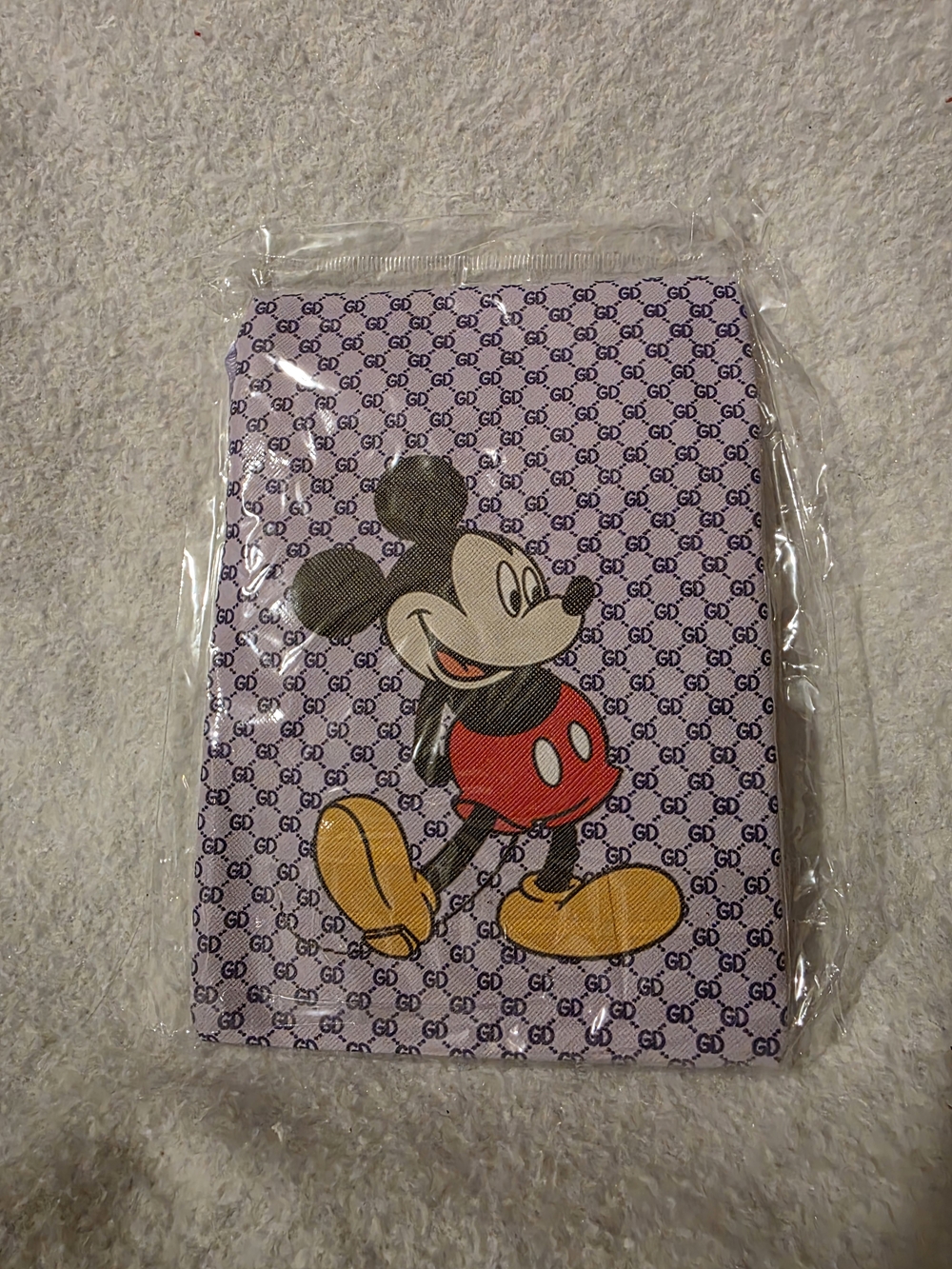 Mickey Mouse Lavender Patterned Crossbody - NWOT - Picture 2 of 4
